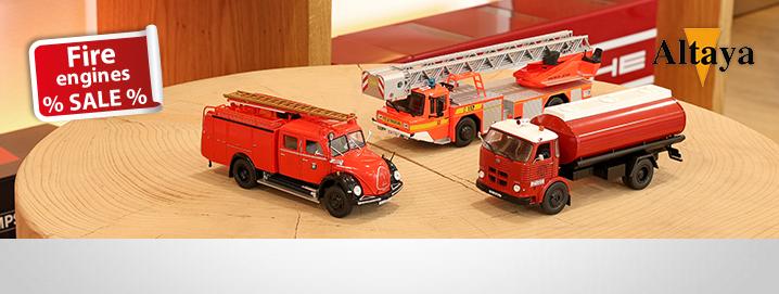 Fire Department SALE International fire engines 
on special offer
